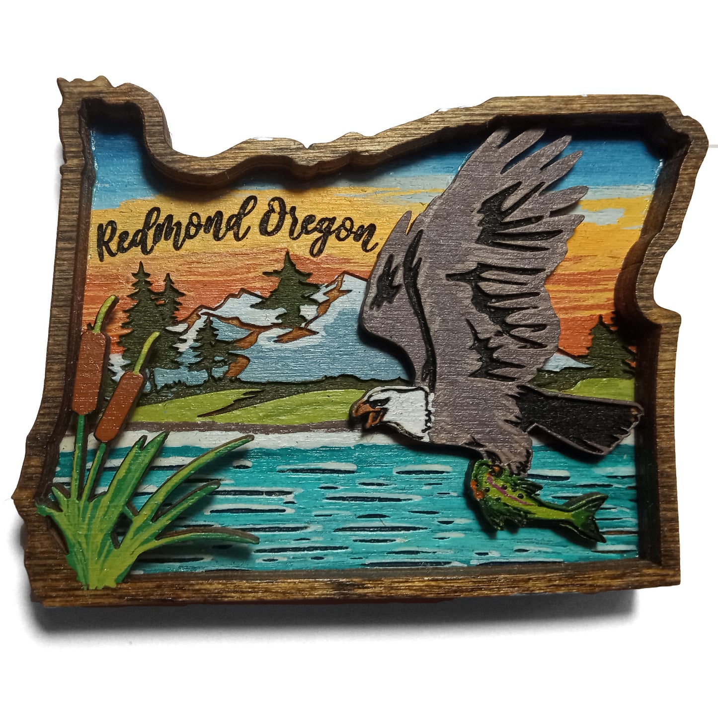 Oregon Eagle Magnet