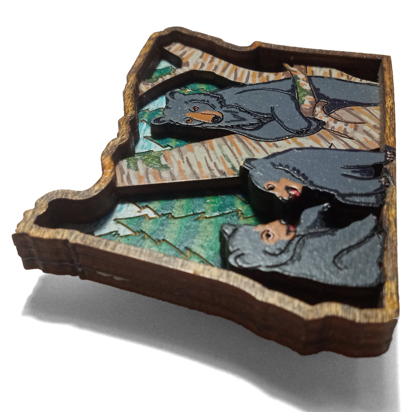 Oregon Bear Family Magnet