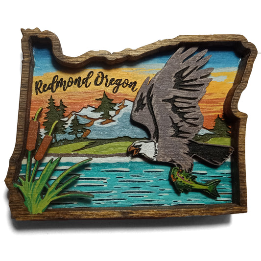 Oregon Eagle Magnet